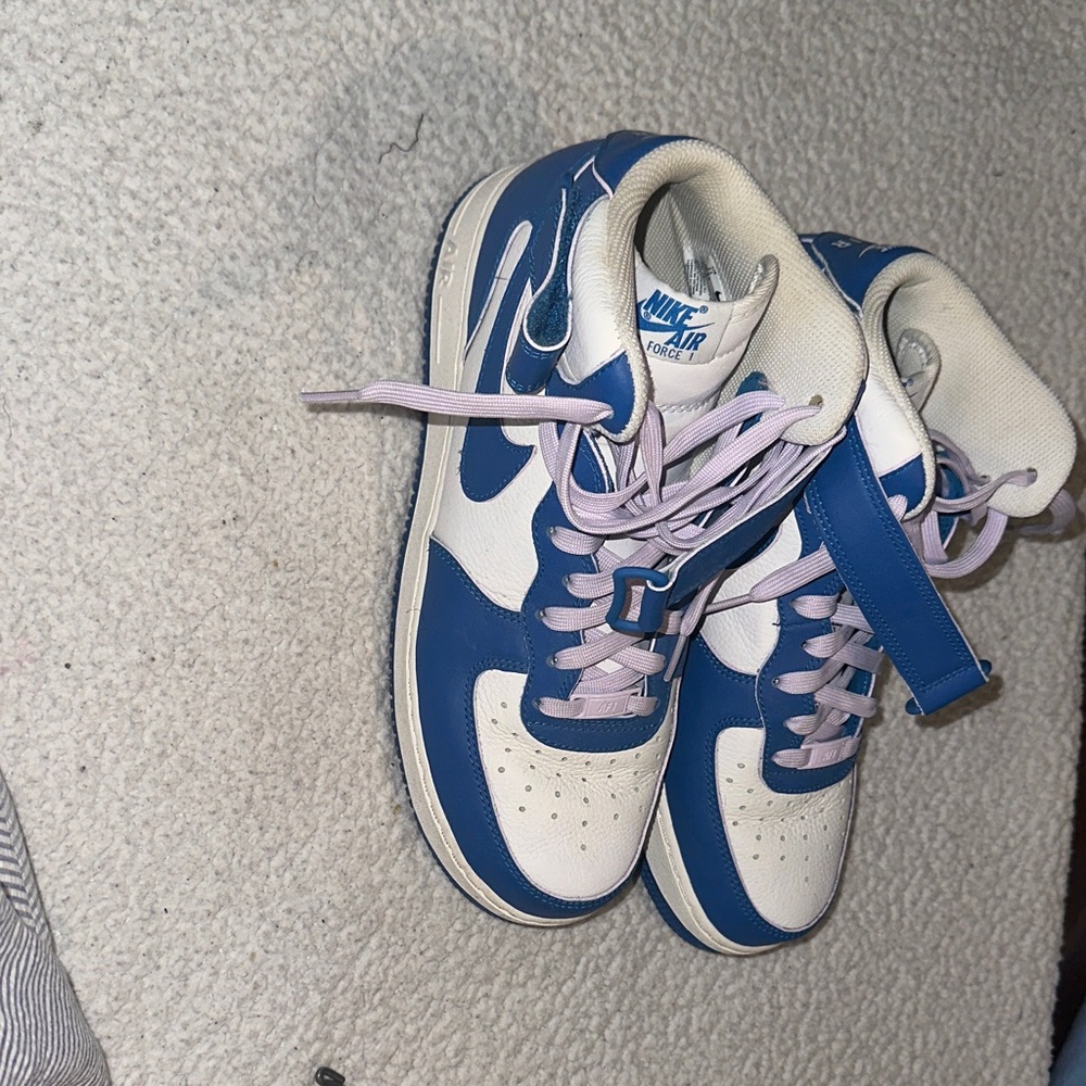 Nike Classic Blue and White Shoes